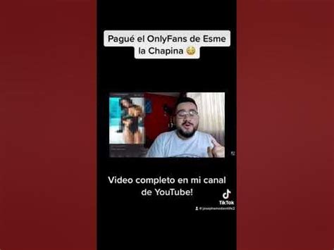 chapina onlyfans|Telegram: Contact @esmelachapinaofficial